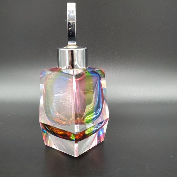 Vin Imperlux Parfum Bottle Encased Multi Coloured Hand Cut Faceted - Picture 6 of 10